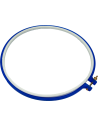 Bastidor 10cm para bordar de plástico con tornillo