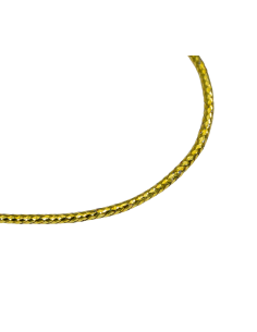 Cordón dorado Lurex 2mm 200 mts 2