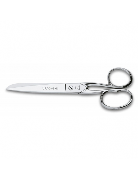 Tijera profesional 3 Claveles 7'' (18cm) española 033