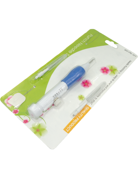 Aguja mágica para bordar 3 agujas 1.3 - 1.6 - 2.2mm