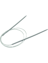 Palillo circular de aluminio 80cm