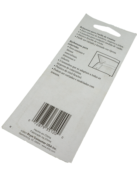 Refuerzos, Barbas para cuellos de camisas Dritz 25557LA
