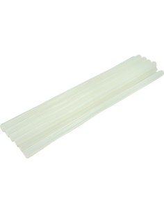 Barras de silicona gruesa 11mm x 30cm de largo 10 unidades