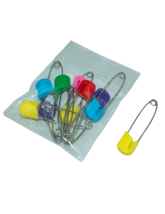 Alfiler de Gancho para bebe con seguro plástico 5.5cm