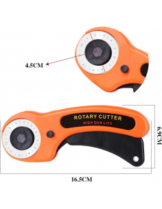 Cortador para telas circular 45mm Rotary Cutter 2