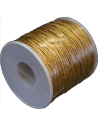 Cordón de Lurex dorado 1mm 100 mt