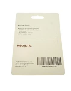 Alfileres cabeza de perla 40 unidades 38mm Modista® 2