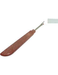 Descosedor mango plástico texturizado cafe 11,8cm