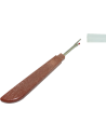 Descosedor mango plástico texturizado cafe 11,8cm
