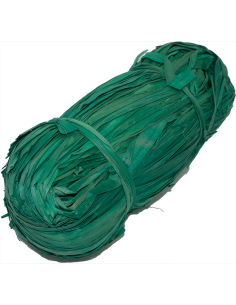Rafia 185/195grs Rafia vegetal. Rafia natural verde