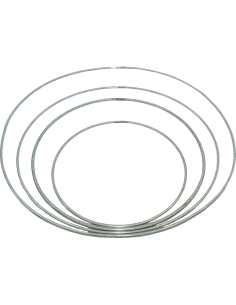 Argolla soldada 15cm Aprox macrame, mandalas, atrapasueños
