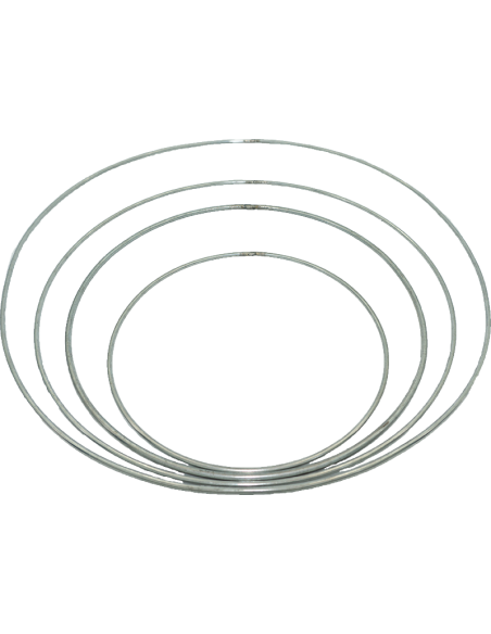 Argolla soldada 15cm Aprox macrame, mandalas, atrapasueños