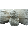 Algodón Torcido 5mm 50m aprox para macramé cuerda/cordon