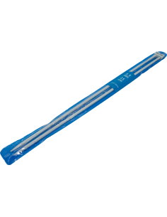 Palillos de Aluminio 2,5 a 15 mm 35cm para tejer lana o hilo