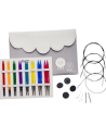 Palillos Intercambiables KnitPro Trendz Delux 8 pal.+4 cab.