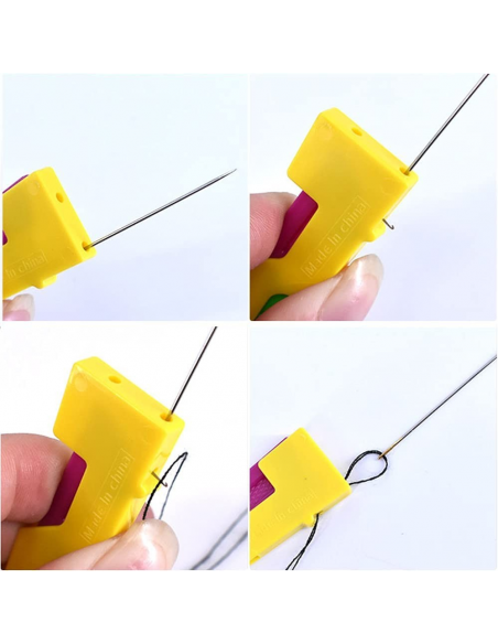 Enhebrador mágico automatico, 3 unidades