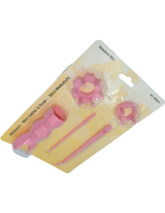Telar para cordones pequeños (tejedora de cordón mini)