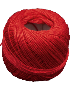 Hilo Perle de algodón para bordar a mano Ovillo 10gr. N°8 2