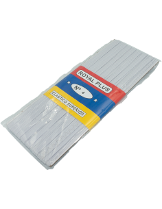 Elástico Blanco N°4 (6mm) de ancho, pieza de 10 mts