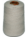 Hilo algodón virgen 450gr 5 hebras pitilla natural cruda