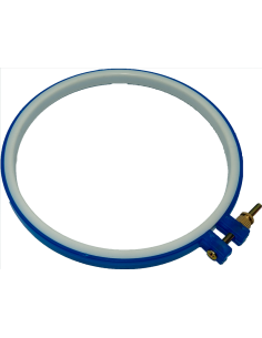 Bastidor 20cm para bordar de plástico con tornillo