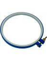 Bastidor 20cm para bordar de plástico con tornillo