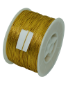 Cordón dorado Lurex 1mm 200 mts