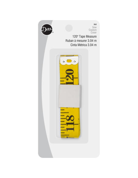 Huincha medir 3.04 metros/120 pulgadas Dritz 840 sastre