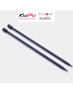 Palillo Recto 35 cm (3 a 12mm) Symfonie Dreamz Knit Pro 2