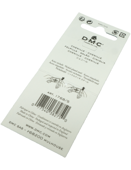 Agujas para bordar DMC punto cruz Chenille 24 c/punta 1768/5