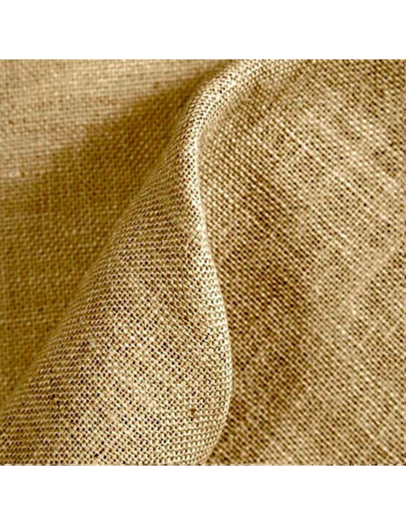 Tela Arpillera 100% fibra natural Yute 1 metro x 1 metro