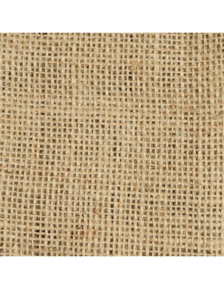Tela Arpillera 100% fibra natural Yute 1 metro x 1 metro