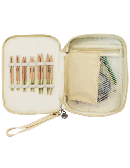 Palillos cortos Intercambiables KnitPro Basix Beginner's