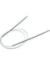 Palillo circular de aluminio 80cm