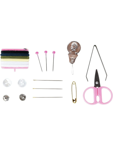 Costurero kit costura de bolsillo Singer 20 piezas