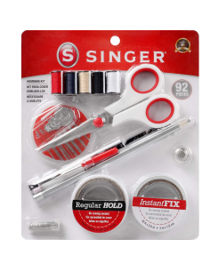 Costurero kit costura y bastas Singer 92 piezas