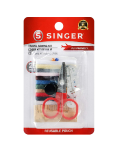 Costurero kit costura de viaje Singer 25 piezas