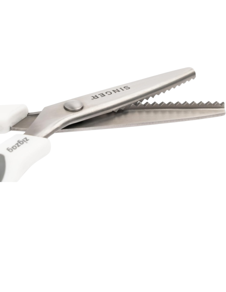 Tijera Zigzag Singer® 9” (21,6 cm) Blanca