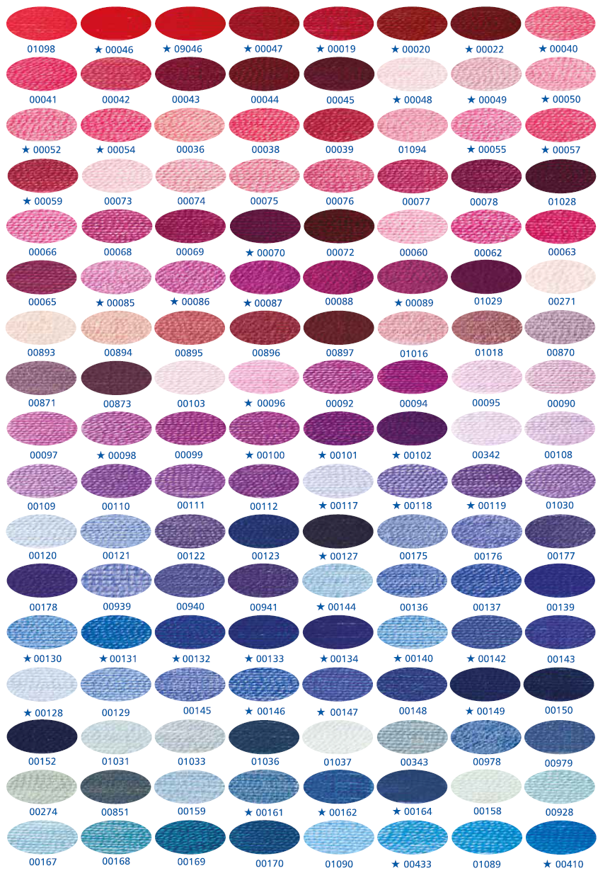 Carta colores Anchor www.agujasycrochet.cl