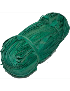 Rafia 185/195grs Rafia vegetal. Rafia natural verde