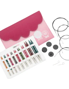 Palillos Intercambiables Cortos Premium Dreamz 10 cm KnitPro