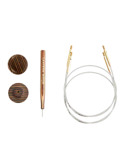 2 Cables giratorios KnitPro Lantern Moon 360 Intercambiables